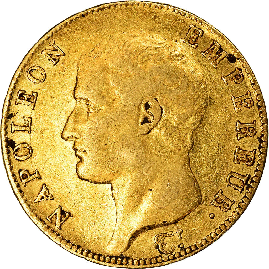 Coin, France, Napoléon I, 40 Francs, AN 13, Paris, EF(40-45), Gold, KM:664.1