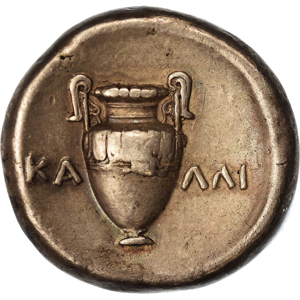 Coin, Boeotia, Stater, Thebes, EF(40-45), Silver, HGC:4-1334