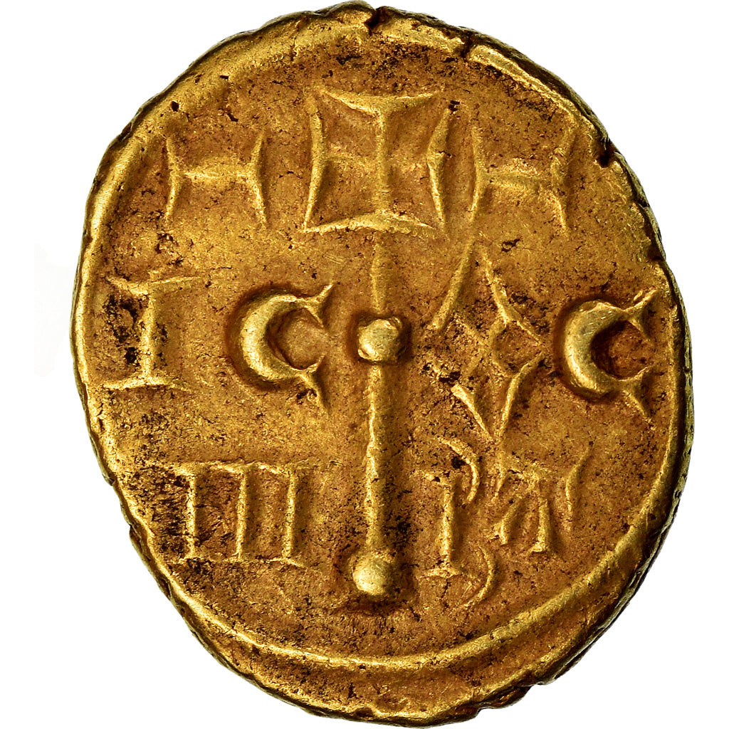 Coin, Italy, Messine, Frederic II, Tari, EF(40-45), Gold