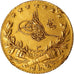 Coin, Turkey, Muhammad V, 25 Kurush, 1911, Qustantiniyah, EF(40-45), Gold