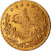 Coin, Turkey, Abdul Hamid II, 25 Kurush, 1897, Qustantiniyah, EF(40-45), Gold