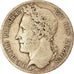 Moneta, Belgia, Leopold I, 5 Francs, 5 Frank, 1835, Brussels, VF(30-35), Srebro