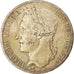 Moneda, Bélgica, Leopold I, 5 Francs, 5 Frank, 1844, Brussels, MBC, Plata