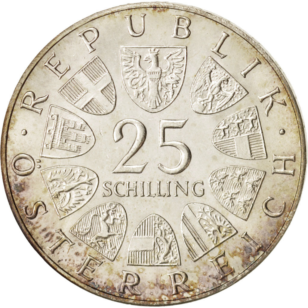 Austria, 25 Schilling, 1967, Silver, KM:2901
