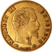 Moneta, Francja, Napoleon III, Napoléon III, 5 Francs, 1860, Paris, VF(20-25)