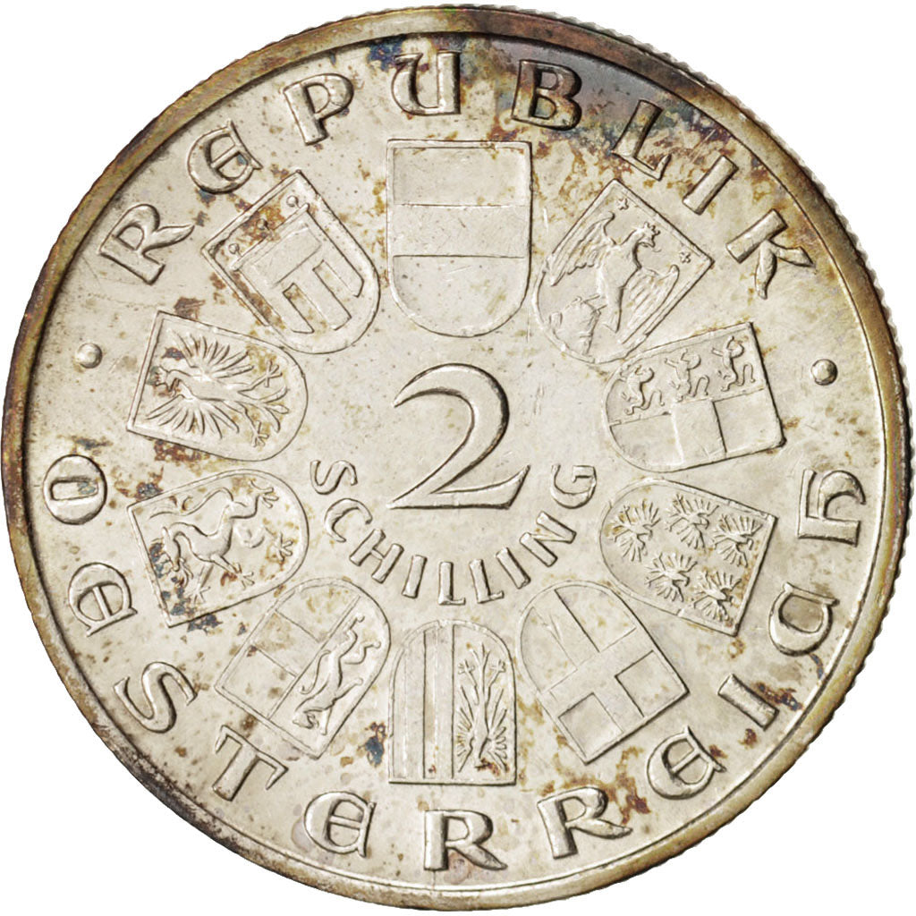 Austria, 2 Schilling, 1928, Silver, KM:2843