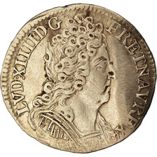 Monnaie, France, Louis XIV, 1/10 Écu aux 3 couronnes, 1/10 Ecu, 1711, Amiens