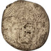 Coin, France, Louis XIV, Sol de 15 deniers surfrappé sur ancien flan, 15
