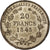 Monnaie, France, Concours Montagny, 20 Francs, 1848, ESSAI, TTB, Tin