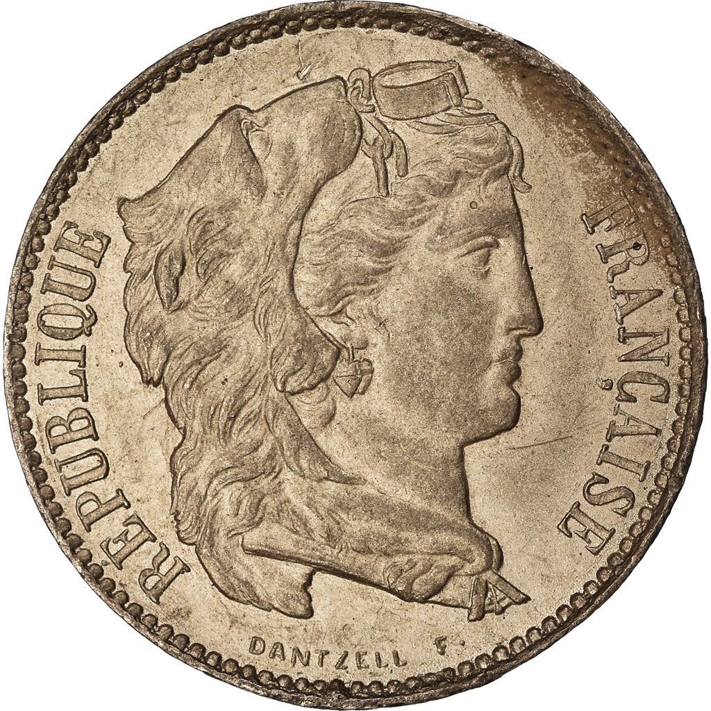 Monnaie, France, Concours de Dantzell, 20 Francs, 1848, ESSAI, TTB, Tin