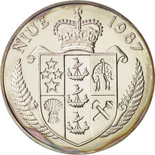 Niue, Elizabeth II, 50 Dollars, 1987, Plata, Boris Becker, KM:2