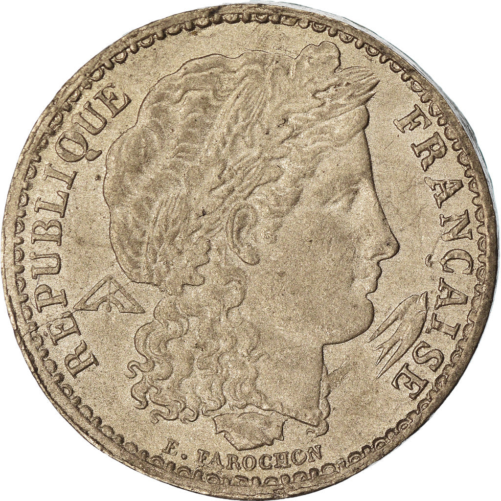 Coin, France, Concours de Farochon, 20 Francs, 1848, ESSAI, EF(40-45), Tin