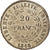 Coin, France, Concours de Dieudonné, 20 Francs, 1848, ESSAI, EF(40-45), Tin