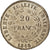 Moneta, Francja, Concours de Dieudonné, 20 Francs, 1848, PRÓBA, EF(40-45)