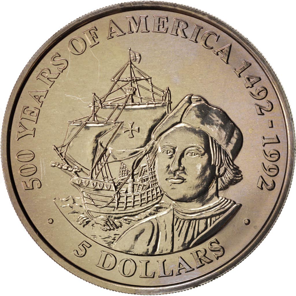 Cook Islands, Elizabeth II, 5 Dollars, 1991, Silver, KM:217