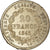 Moneda, Francia, Concours de Magniadas, 20 Francs, 1848, ESSAI, MBC, Hojalata