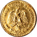 Coin, Mexico, 2 Pesos, 1945, Mexico City, VF(20-25), Gold, KM:461