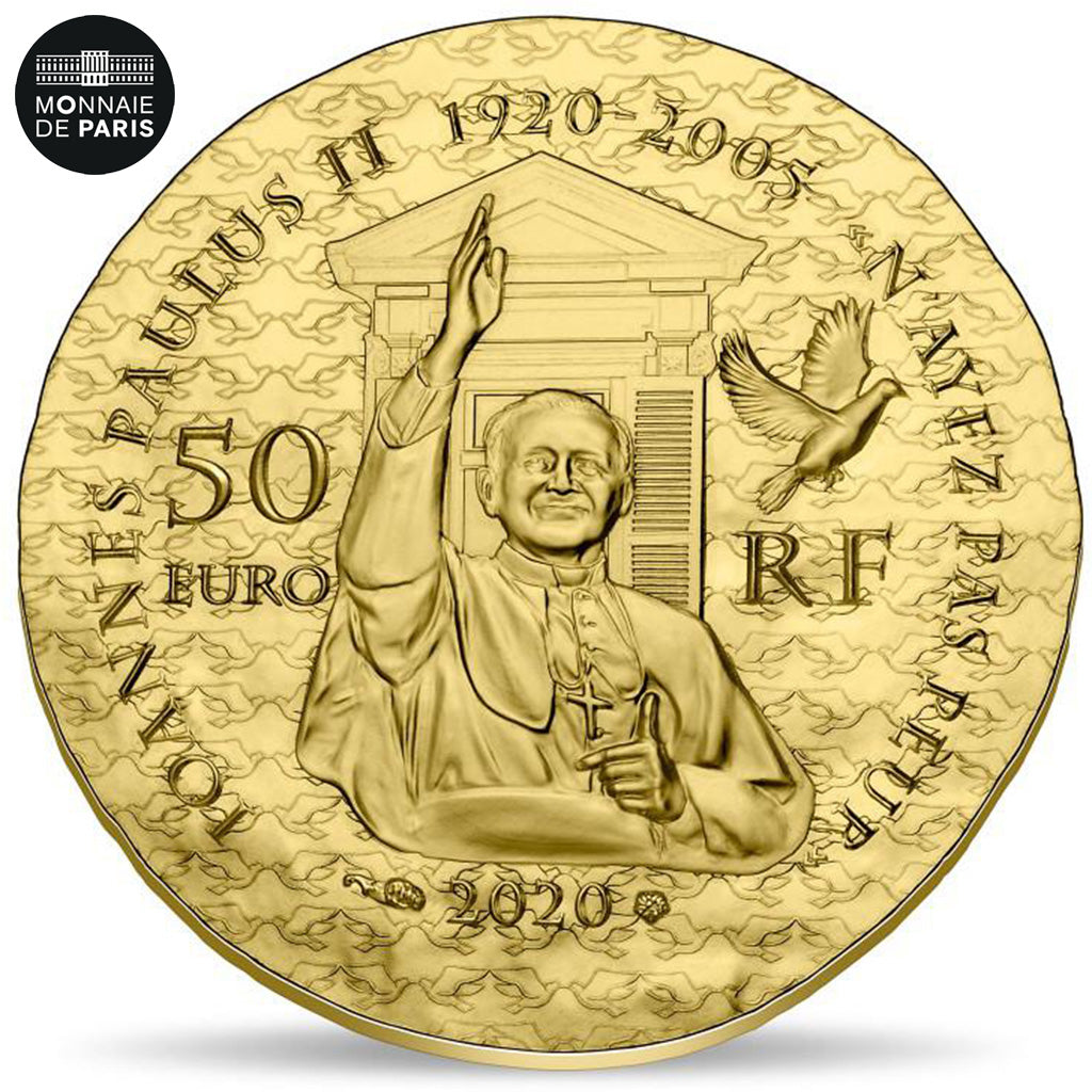 France, Monnaie de Paris, 50 Euro, Soeur Emmanuelle, 2020, FDC, Or