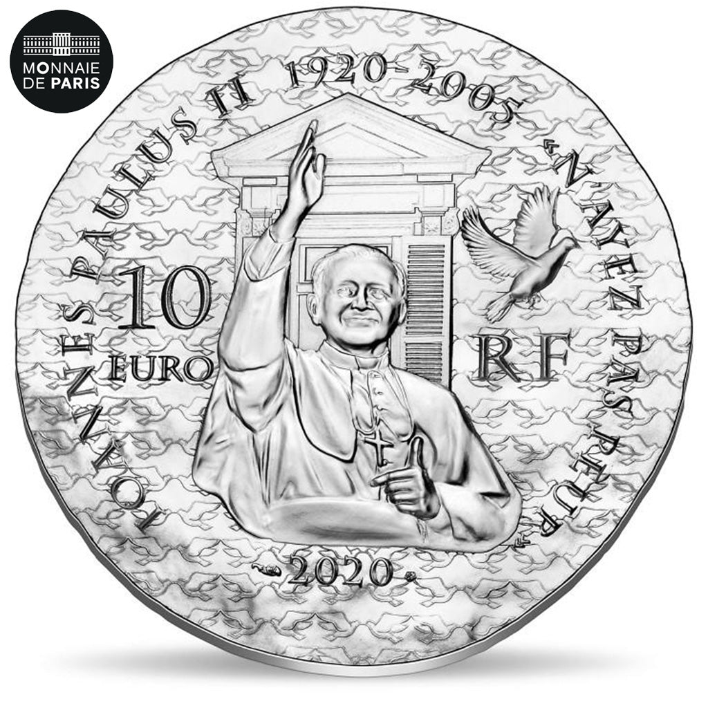 France, Monnaie de Paris, 10 Euro, Soeur Emmanuelle, 2020, FDC, Argent