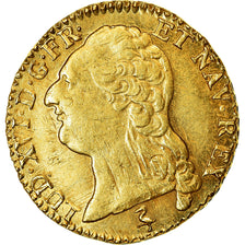 Münze, Frankreich, Louis XVI, Louis d'or à la tête nue, Louis d'Or, 1787