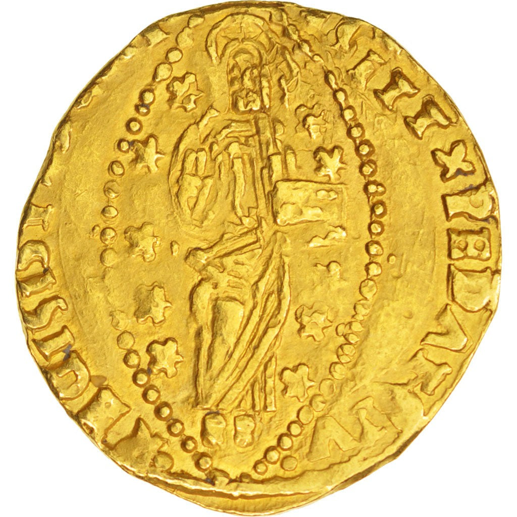 Italy, Francesco Foscari (1423-1457), Ducat, Venezia, Gold, Fr-1232