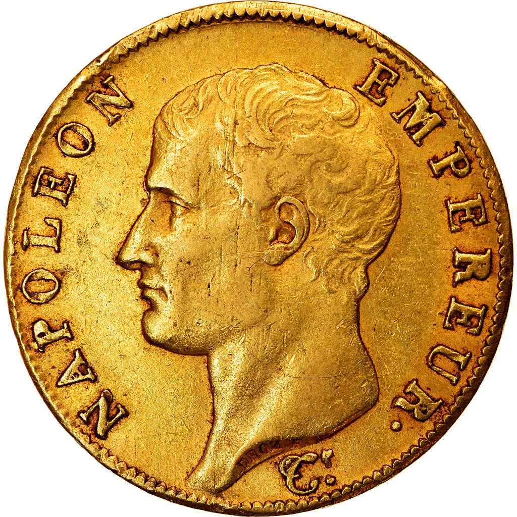 Münze, Frankreich, Napoléon I, 40 Francs, 1806, Torino, SS, Gold, KM:675.5