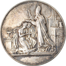 France, Medal, Mariage, Religion, 1908, AU(55-58), Silver