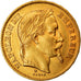 Moneta, Francja, Napoleon III, Napoléon III, 20 Francs, 1869, Strasbourg