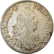 Moeda, França, Louis XIV, Écu à la cravate, Ecu, 1679, Paris, EF(40-45)