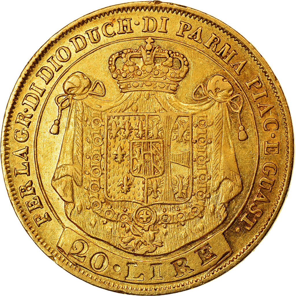 Monnaie, États italiens, PARMA, Maria Luigia, 20 Lire, 1815, TTB, Or, KM:31