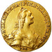 Coin, Russia, Catherine II, 10 Roubles, 1766, EF(40-45), Gold, KM:79a