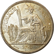 Coin, FRENCH INDO-CHINA, Piastre, 1898, Paris, MS(60-62), Silver, KM:5a.1