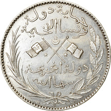 Moeda, Comores, 5 Francs, 1890, Paris, AU(55-58), Prata, KM:3