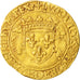 Coin, France, Ecu d'or, Lyons, VF(30-35), Gold, Duplessy:655