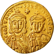 Coin, Constantine V and Leo IV, Solidus, Constantinople, MS(60-62), Gold
