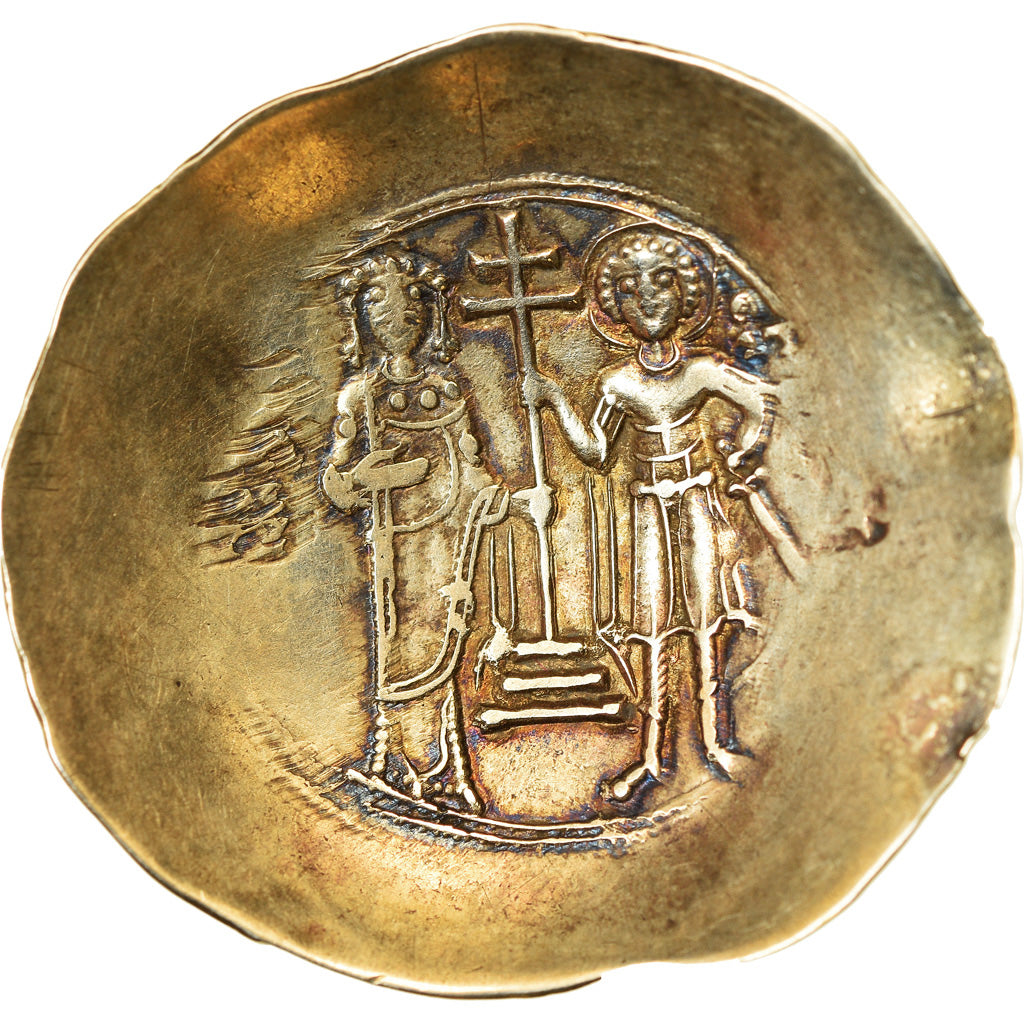 Coin, John II Comnenus, Aspron trachy, Constantinople, EF(40-45), Electrum