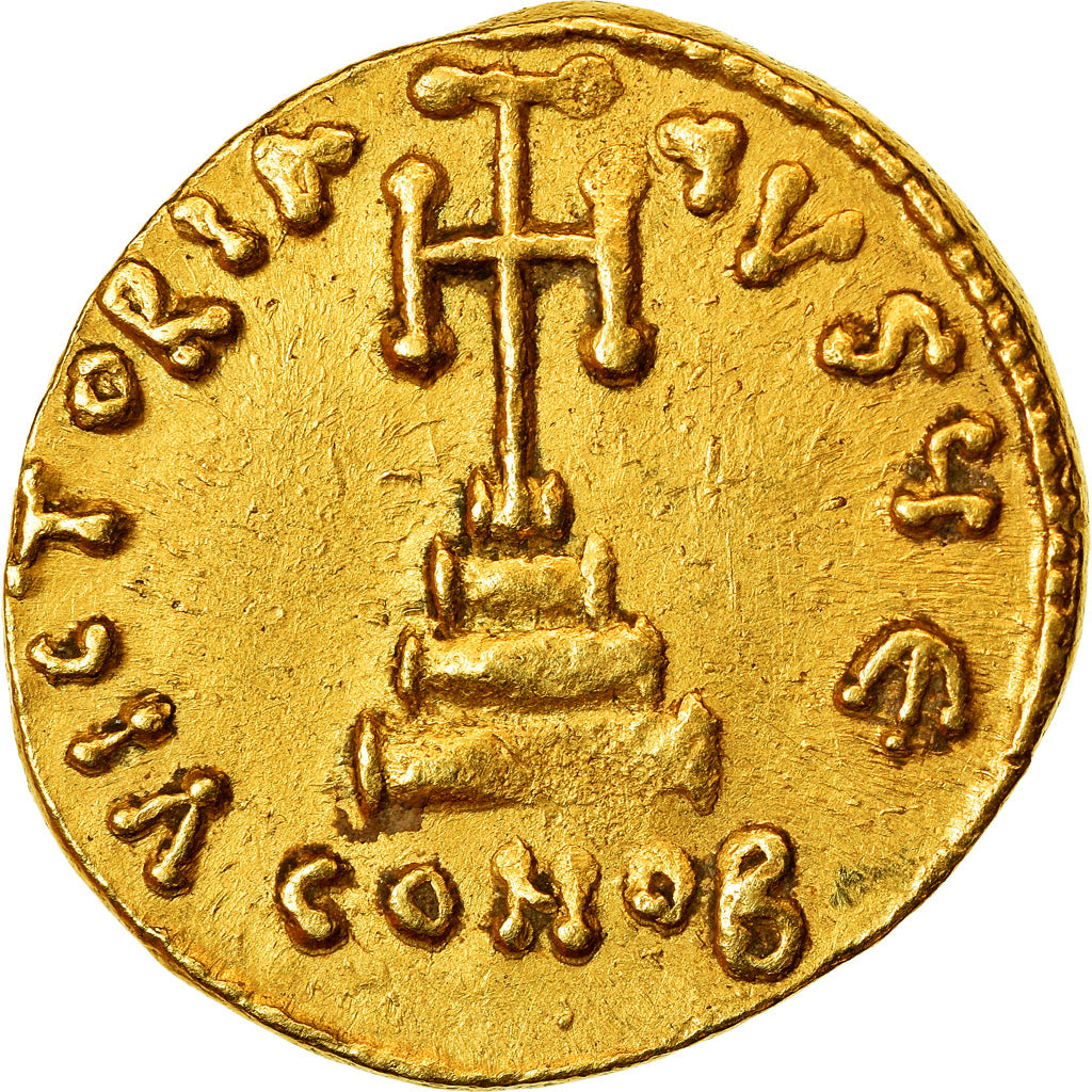 Coin, Tiberius III, Solidus, Constantinople, AU(55-58), Gold, Sear:1360