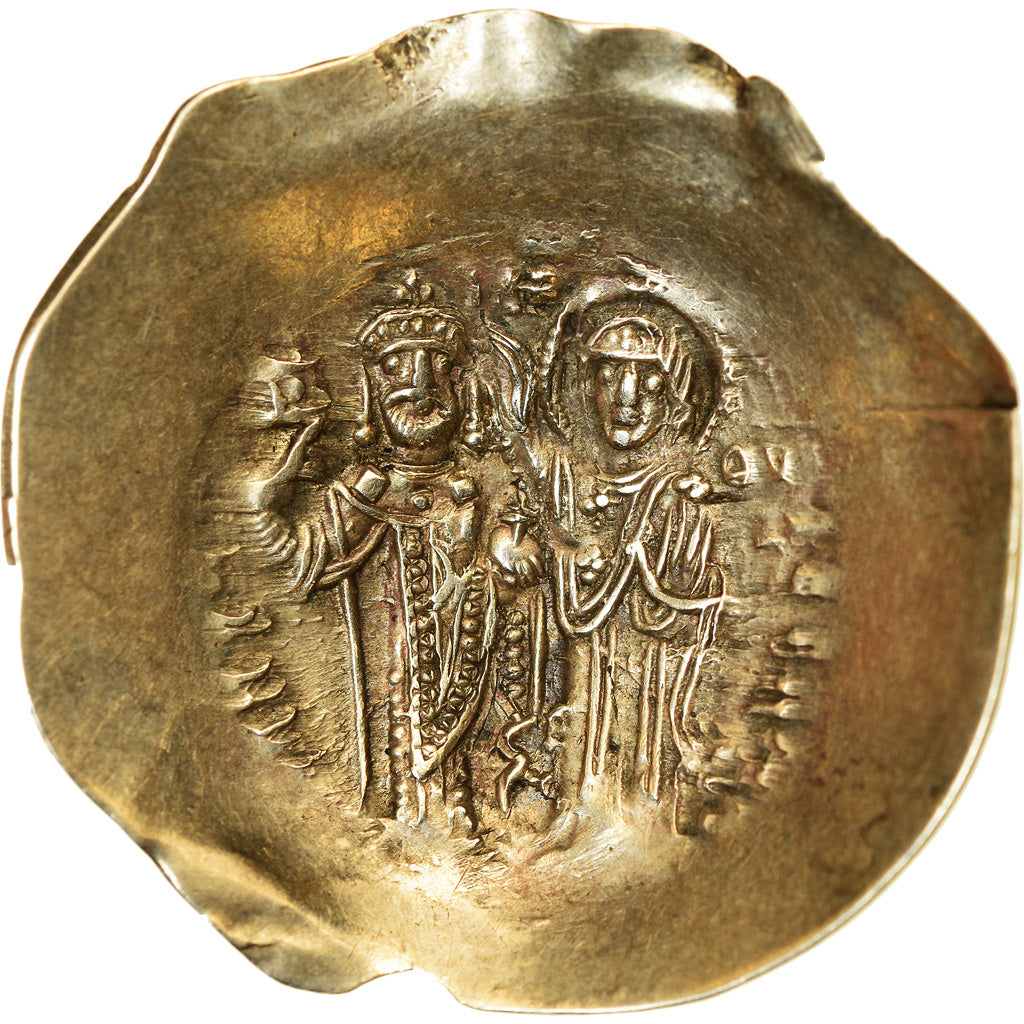 Coin, Manuel I Comnenus, Aspron trachy, Constantinople, EF(40-45), Electrum