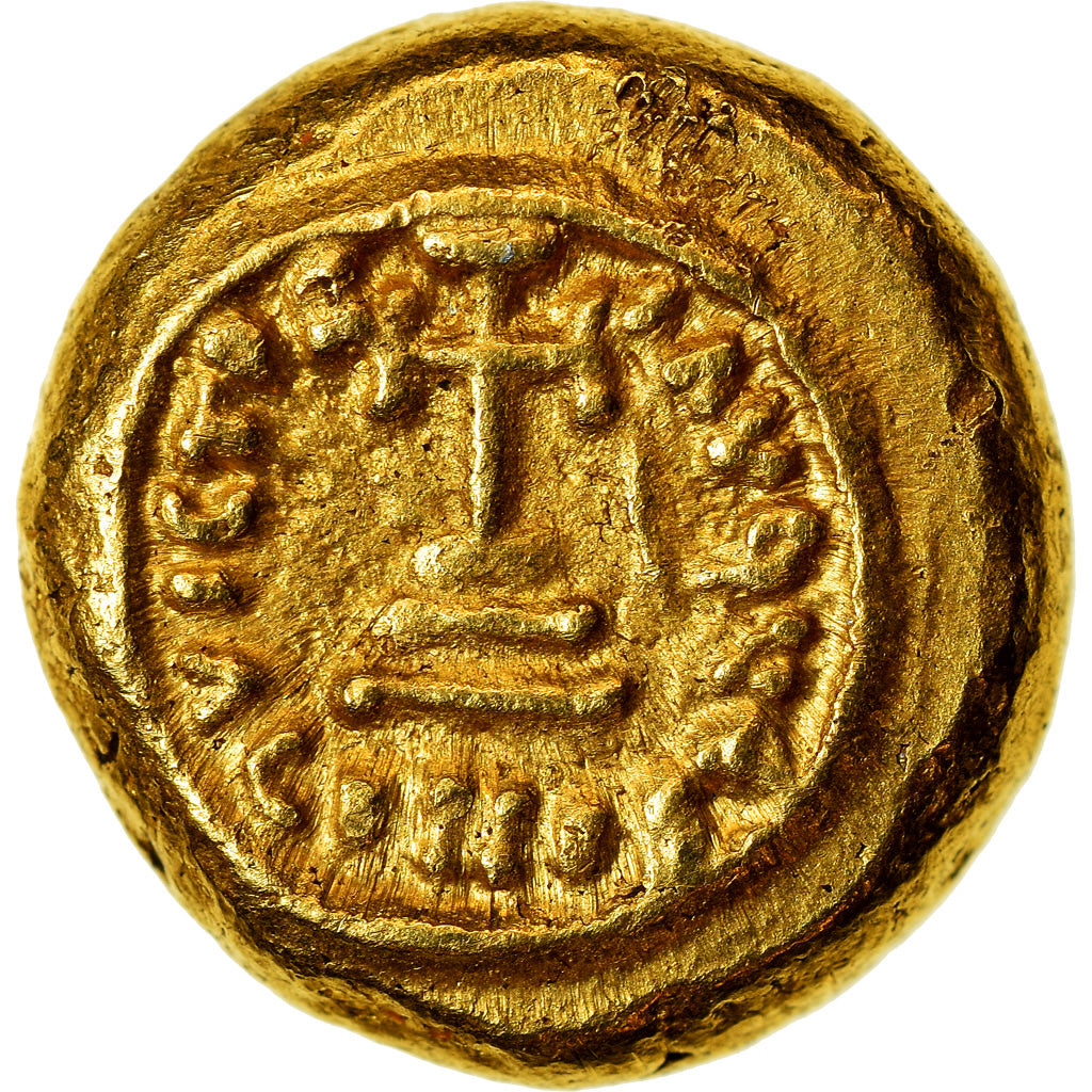 Coin, Constans II, Solidus, 641-668 AD, Carthage, AU(55-58), Gold