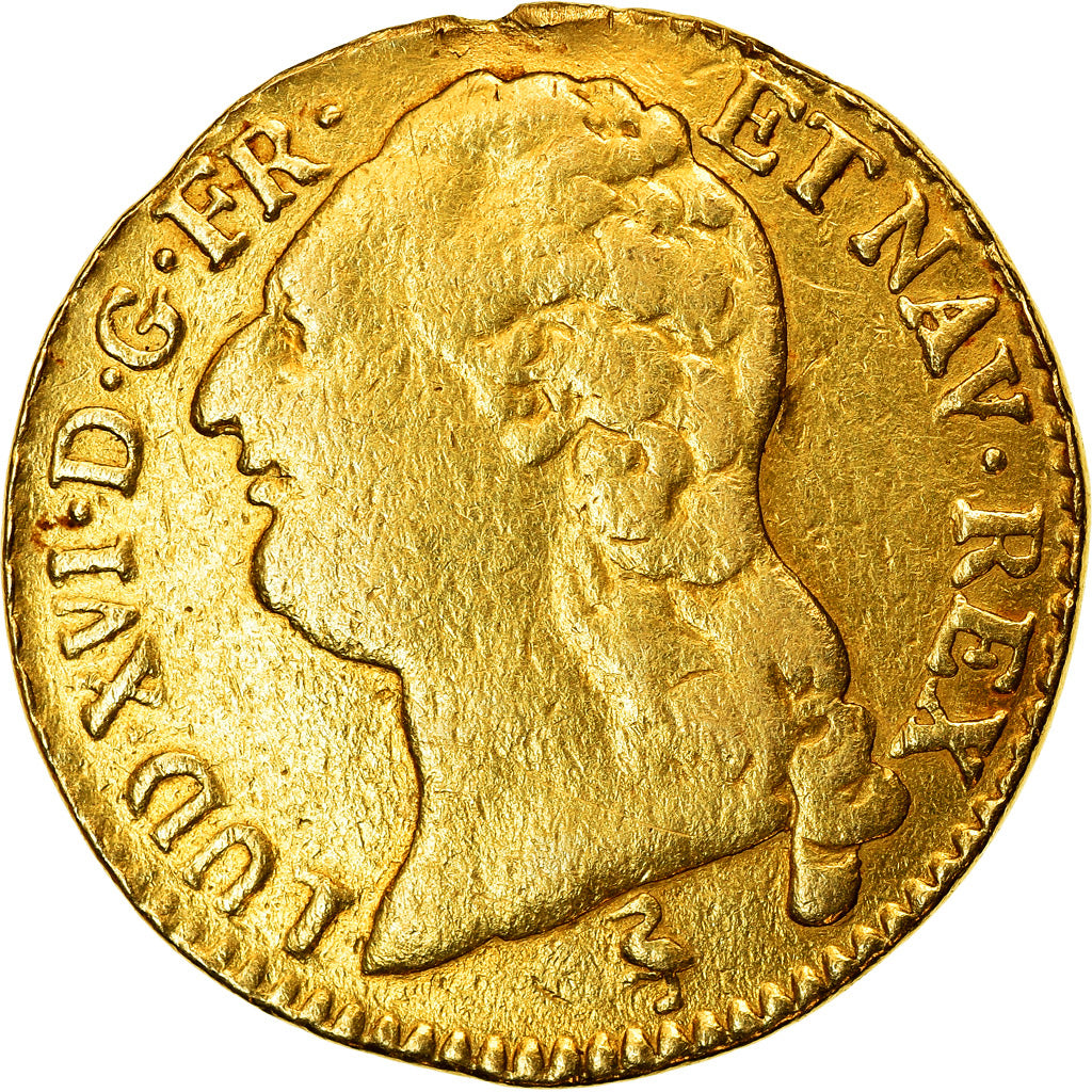 Coin, France, Louis XVI, Louis d'or à la tête nue, Louis d'Or, 1786, Paris