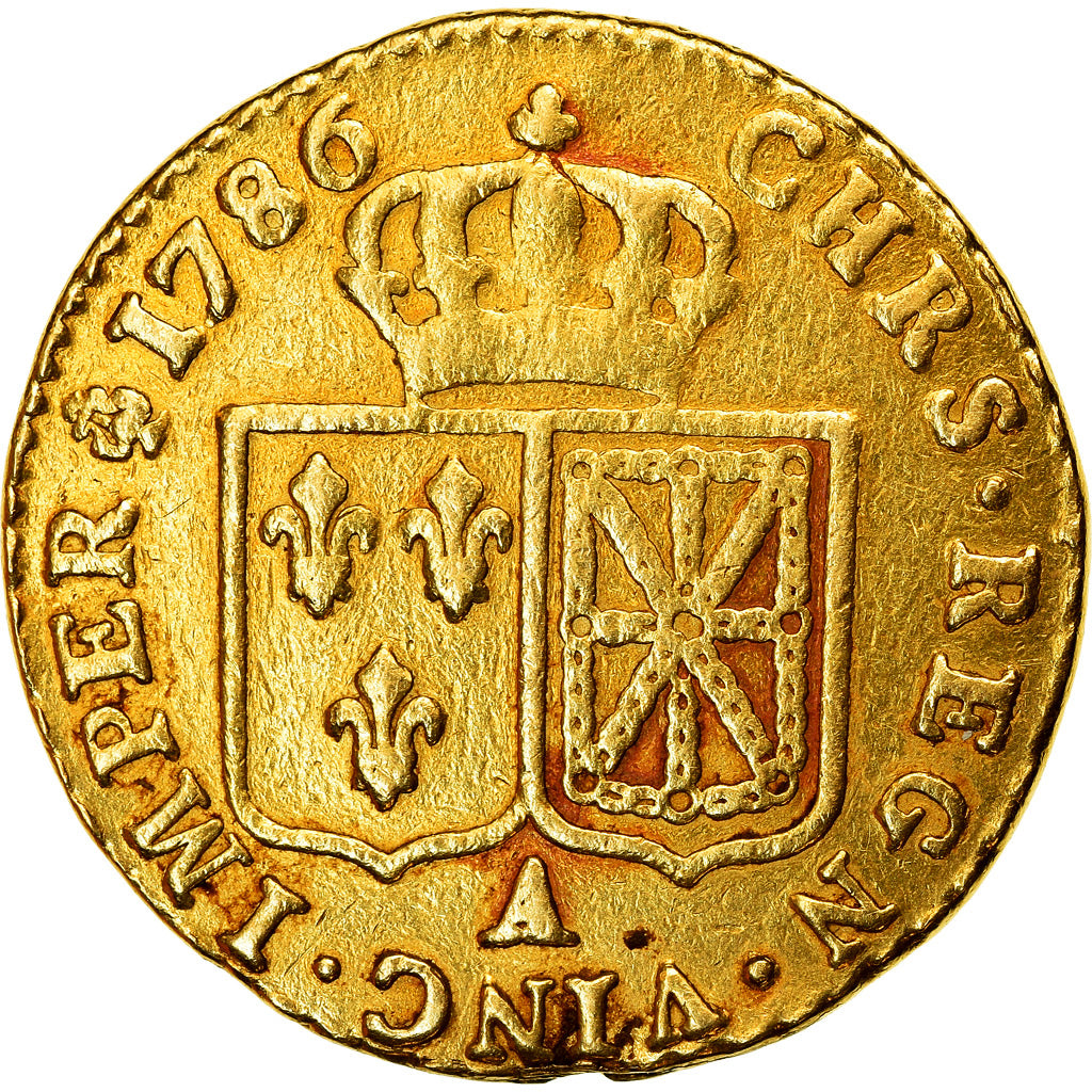 Coin, France, Louis XVI, Louis d'or à la tête nue, Louis d'Or, 1786, Paris