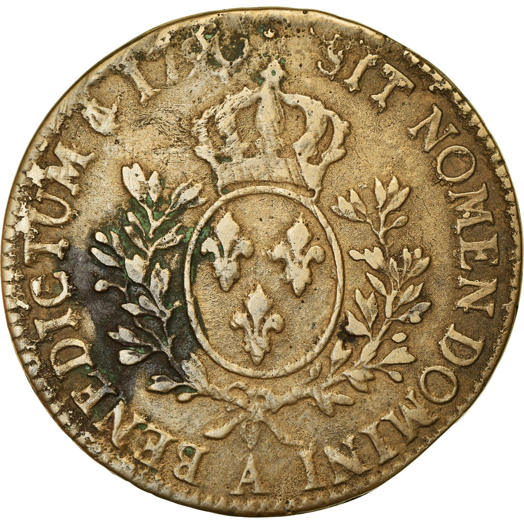 Coin, France, Louis XVI, Ecu, 1790, Paris, Contemporary forgery