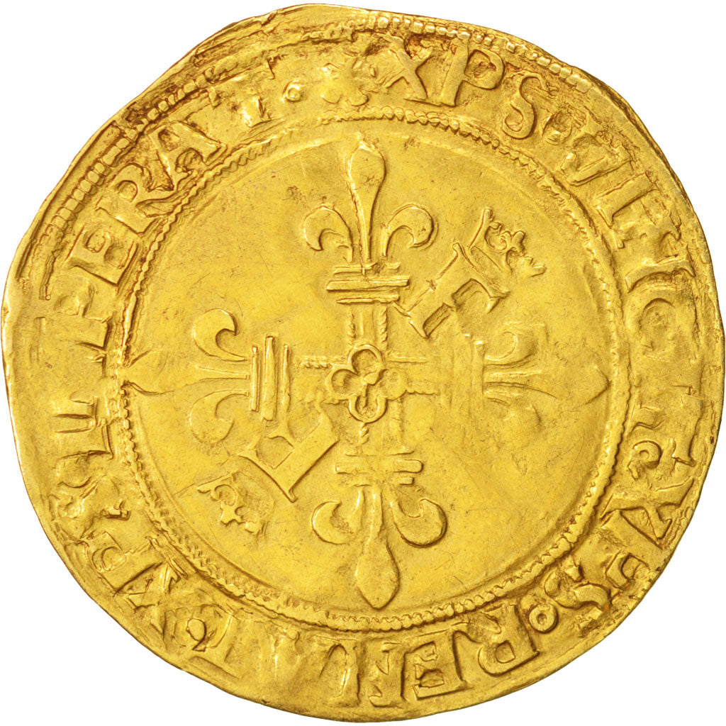 France, François I, Ecu d'or, Grenoble, Gold, Duplessy:782