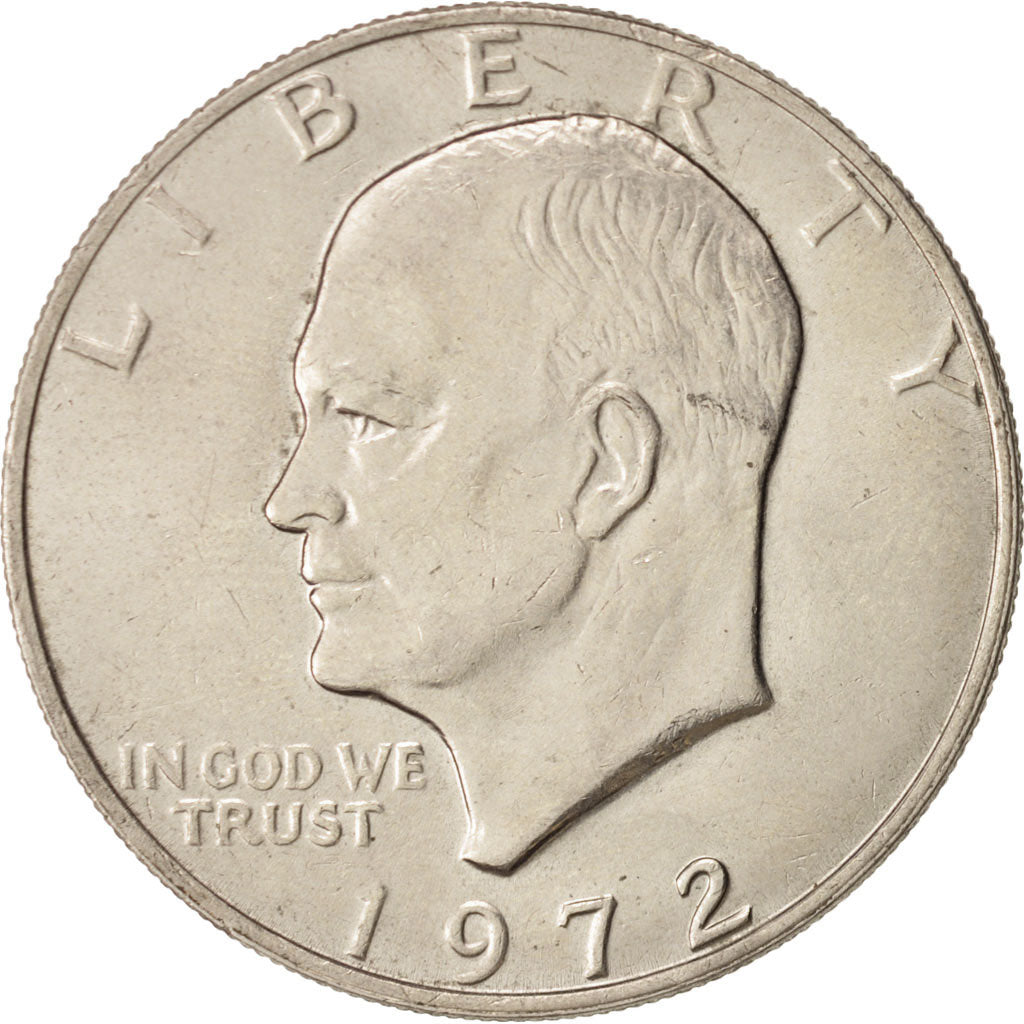 United States, Eisenhower Dollar, 1972-P, KM:203