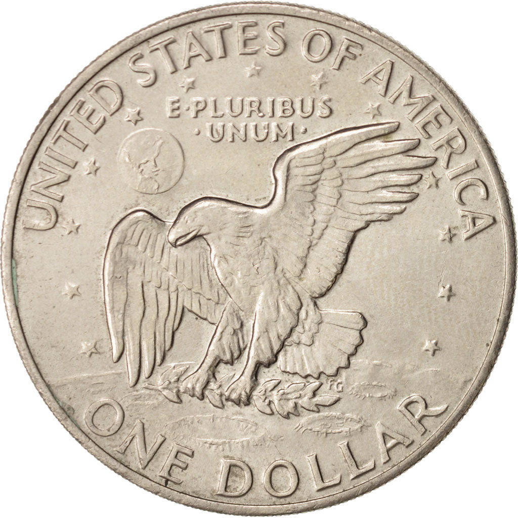 United States, Eisenhower Dollar, 1972-P, KM:203