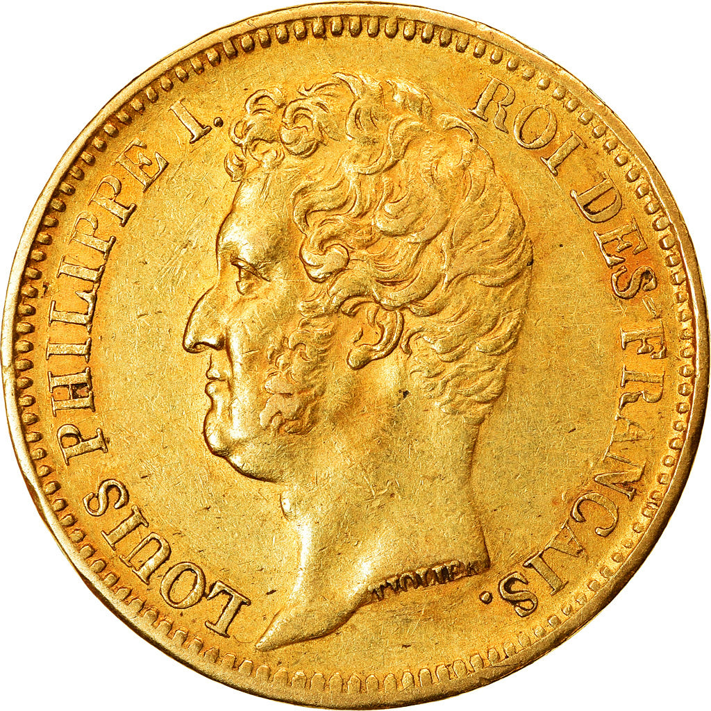Moneta, Francia, Louis-Philippe, 20 Francs, 1831, Paris, BB+, Oro, KM:739.1