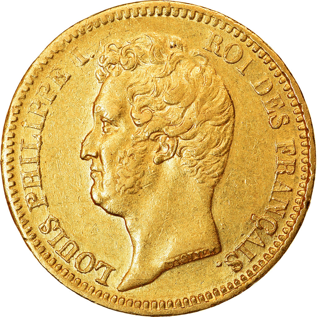 Moneta, Francia, Louis-Philippe, 20 Francs, 1831, Paris, BB+, Oro, KM:739.1