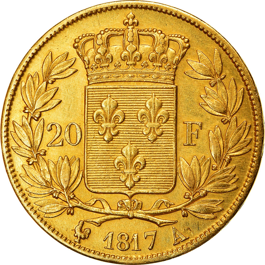 Monnaie, France, Louis XVIII, Louis XVIII, 20 Francs, 1817, Paris, SUP, Or