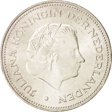 Netherlands, Juliana, 10 Gulden, 1970, Silver, KM:195
