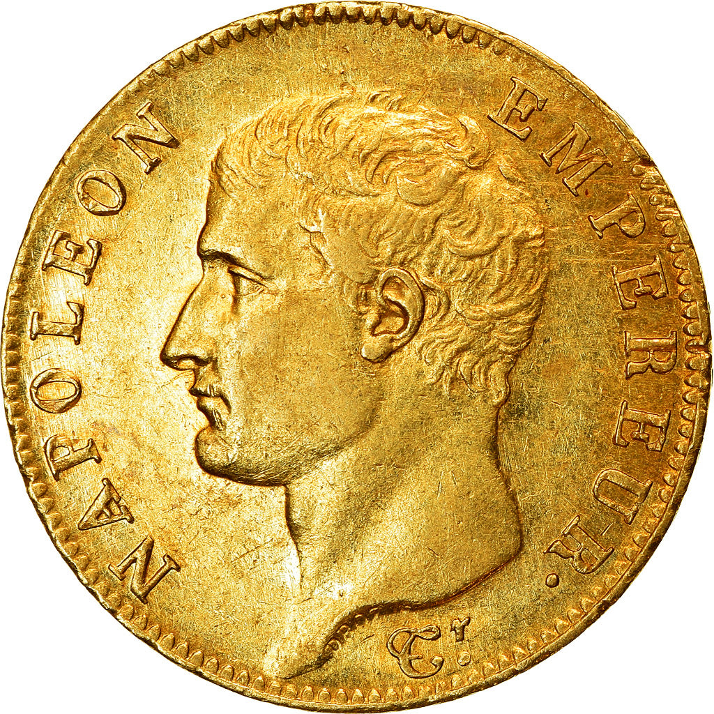 Moneta, Francja, Napoléon I, 20 Francs, AN 13, Paris, AU(55-58), Złoto